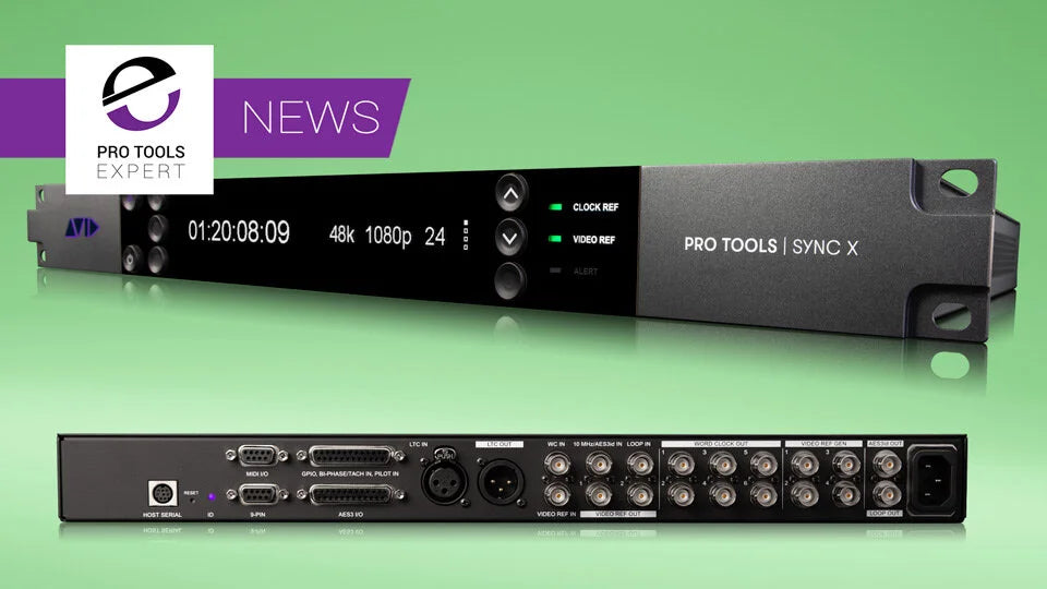 Offre de matériel étendue de 3 ans pour Pro Tools Sync X
