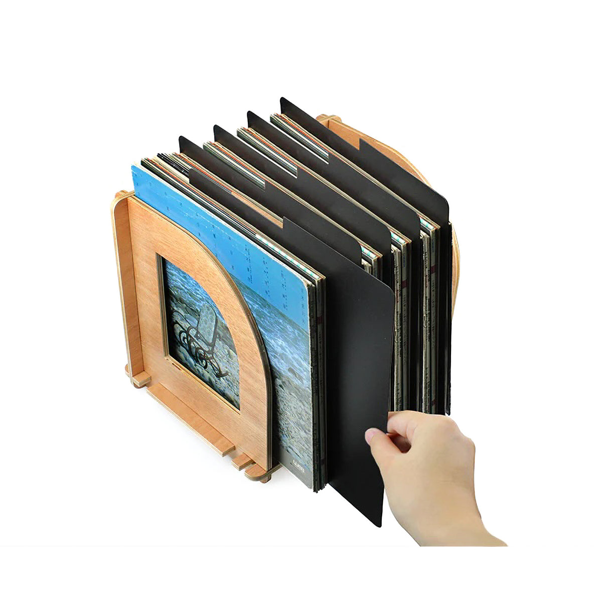 Séparateur en Plastique pour Vinyles – 5 pcs.