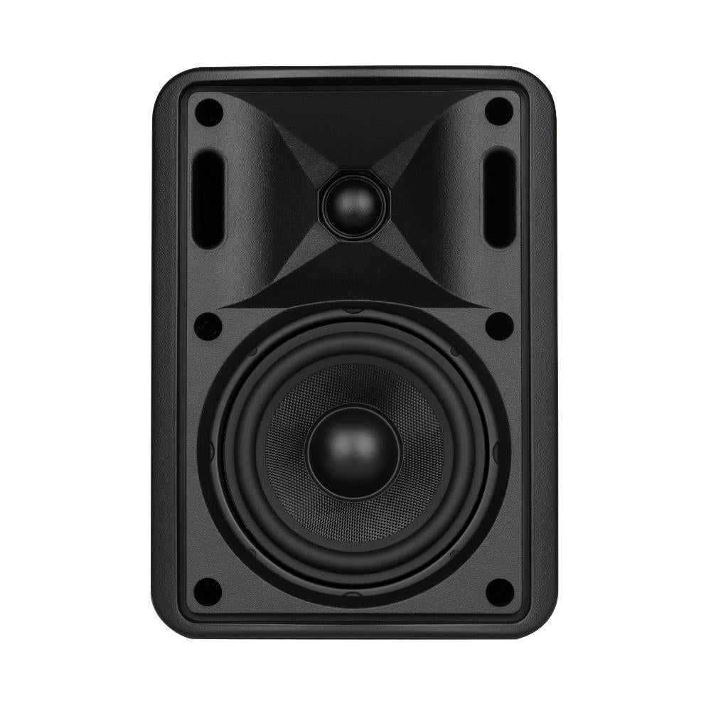 RCF enceinte murale 2 voies 4" ensemble (2 pièces) 40W 8 Ohm IP55, Noir