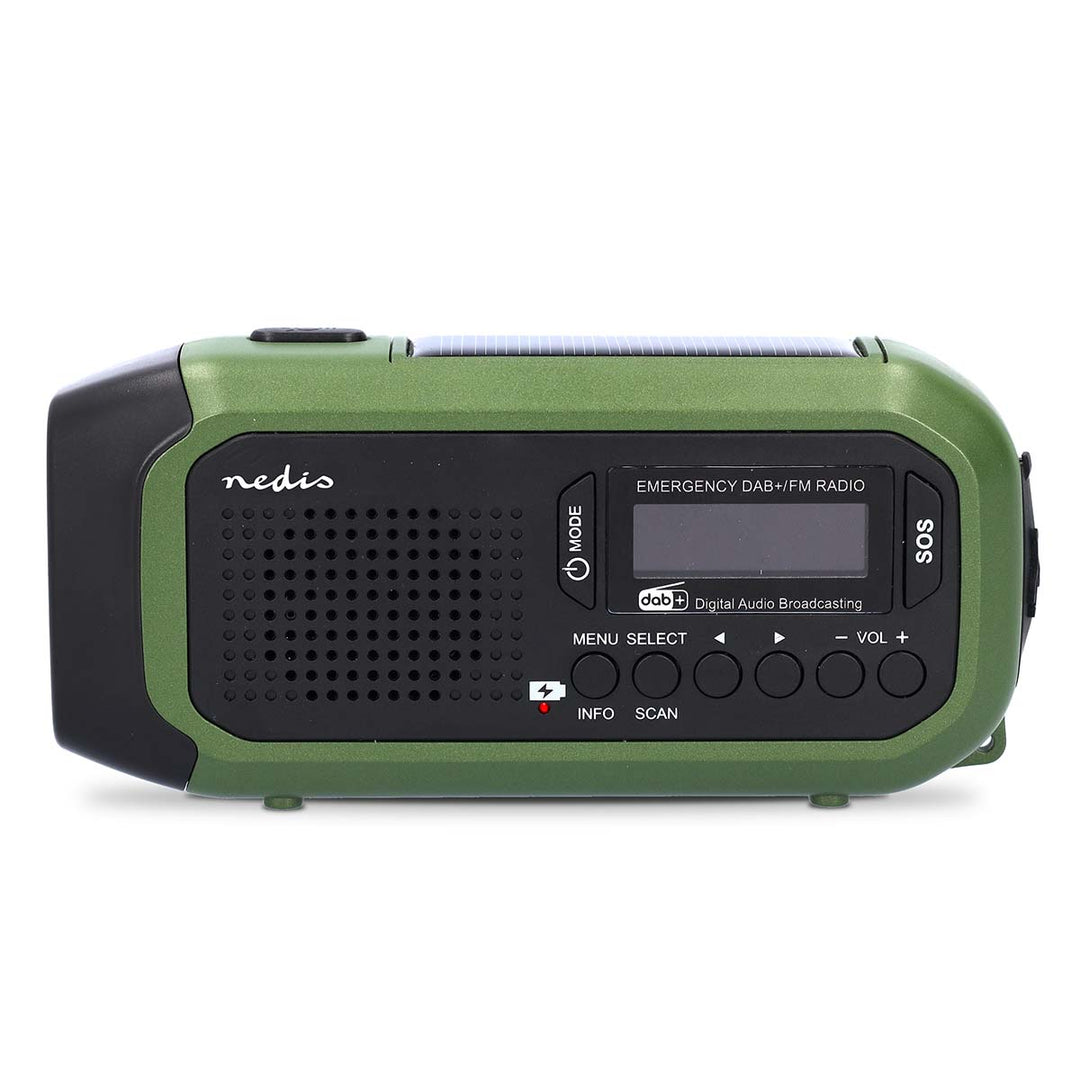 Radio d'urgence portable avec manivelle