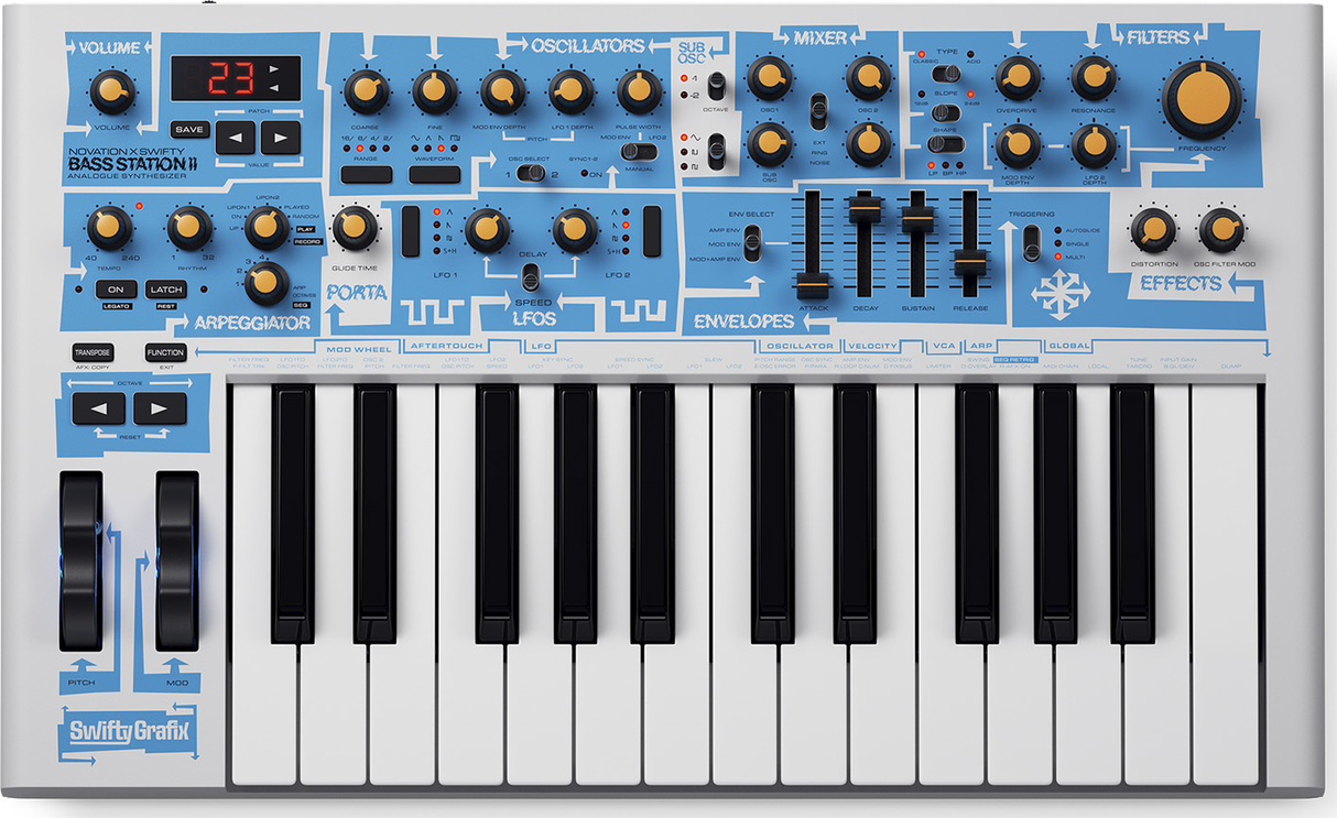 Novation Synthétiseur Bass Station II