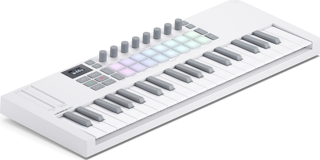Novation Launchkey MINI 37 MK4 Cravier (Blanc)