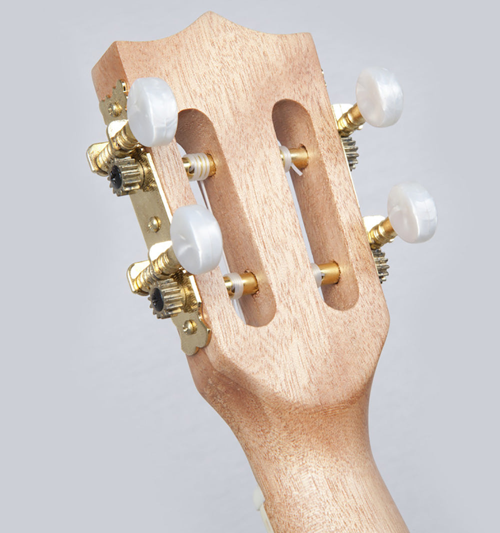 Reno RU320E Grand Concert Ukulélés avec Pickup et Tuner (Naturel)