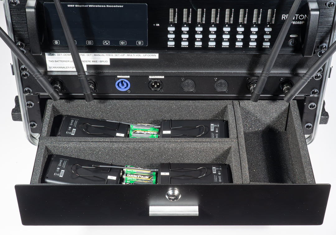 Renton Rack Système sans fil (8 Casques)