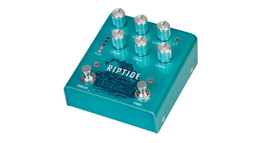 Eventide Riptide pédale de drive et Uni-Vibe