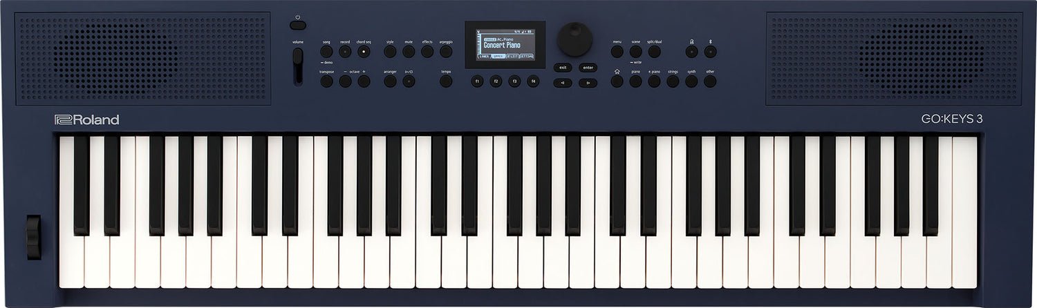 Roland GO:KEYS 3 Keyboard (Midnight Blue )