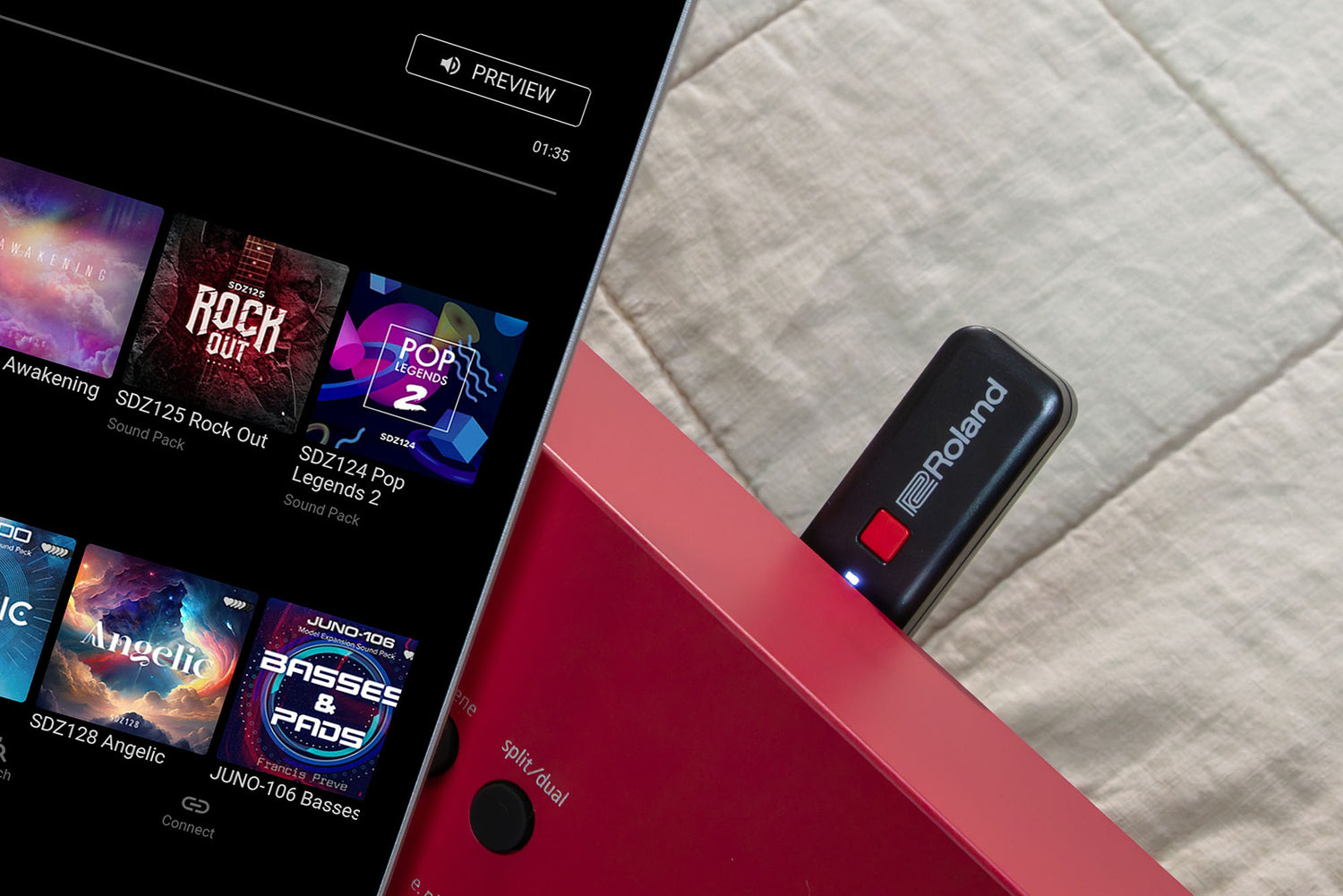 Roland GO:KEYS 3 Keyboard (Midnight Blue )