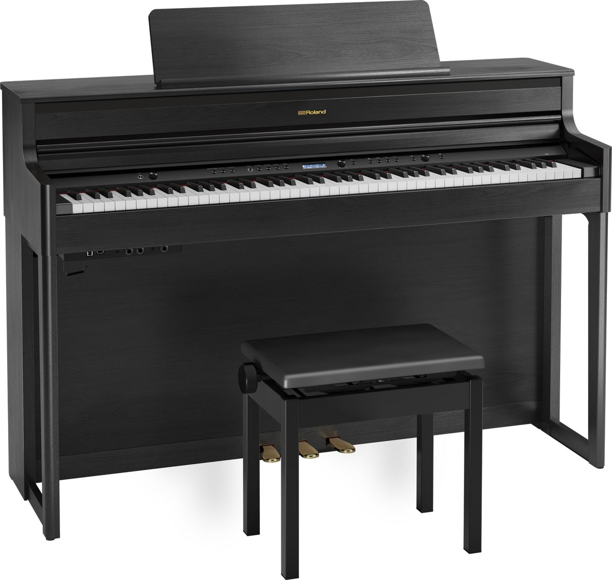 Piano numérique Roland HP704-CH (noir)