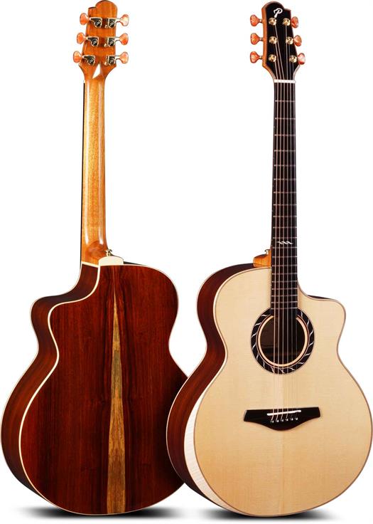 Pearl River S1CO-JCB Guitare western jumbo (Cutaway)