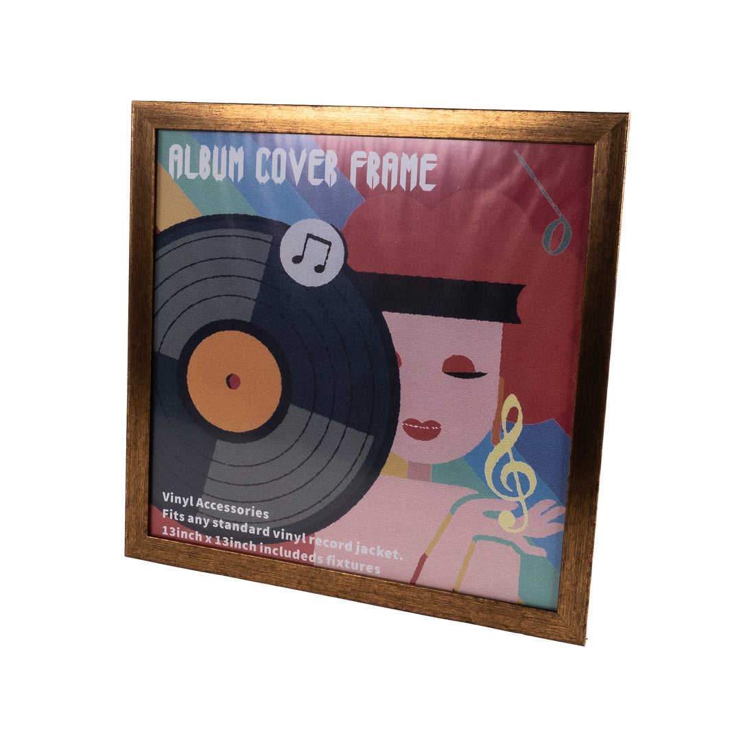 Studio 57 - Cadre pour disque vinyle 12" (Brun)