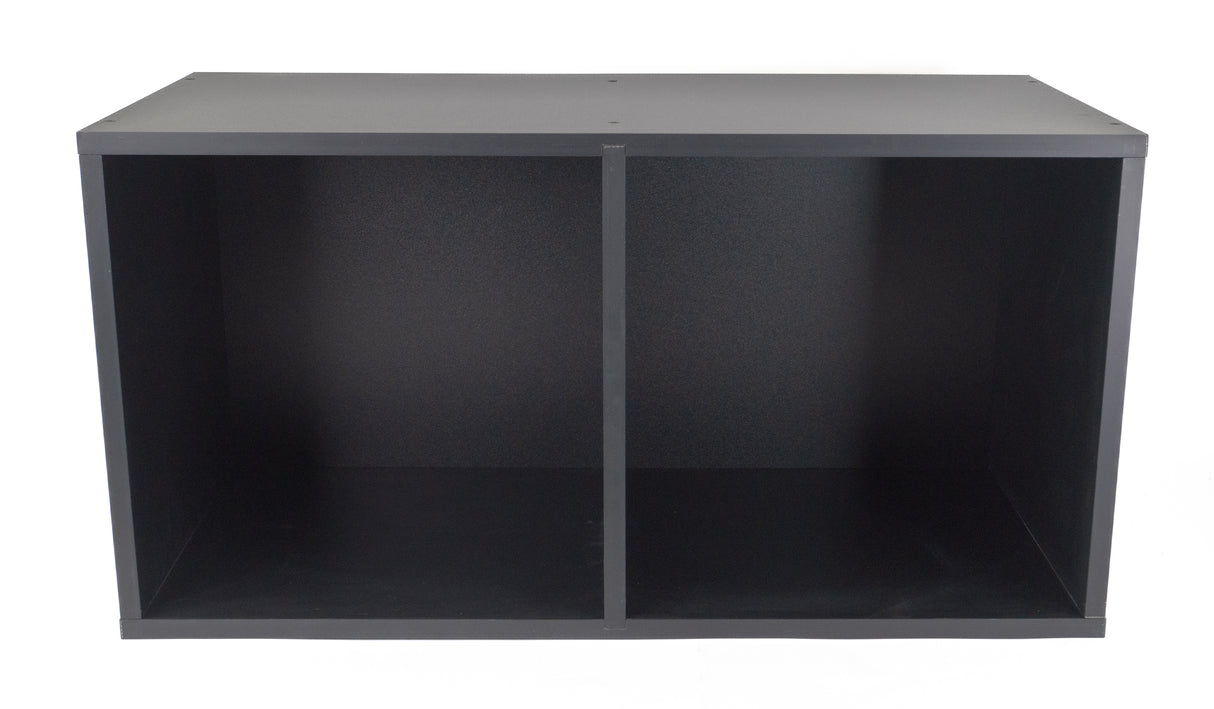 Studio 57 Vinyl Record Storage Shelf (Double, Black)