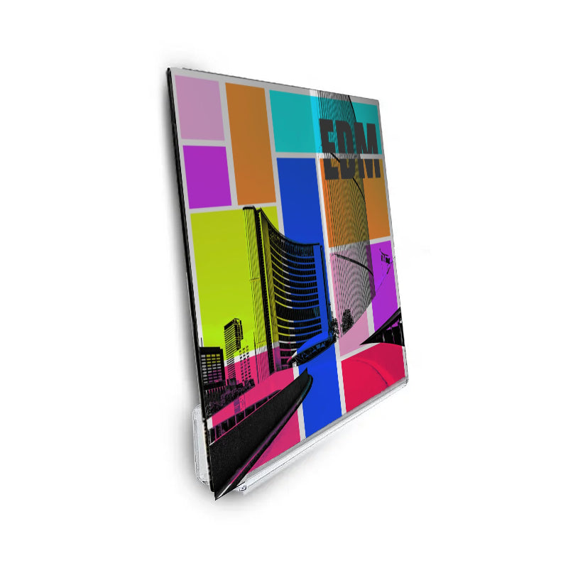 Studio 57 Étagère pour vinyles (Transparent)