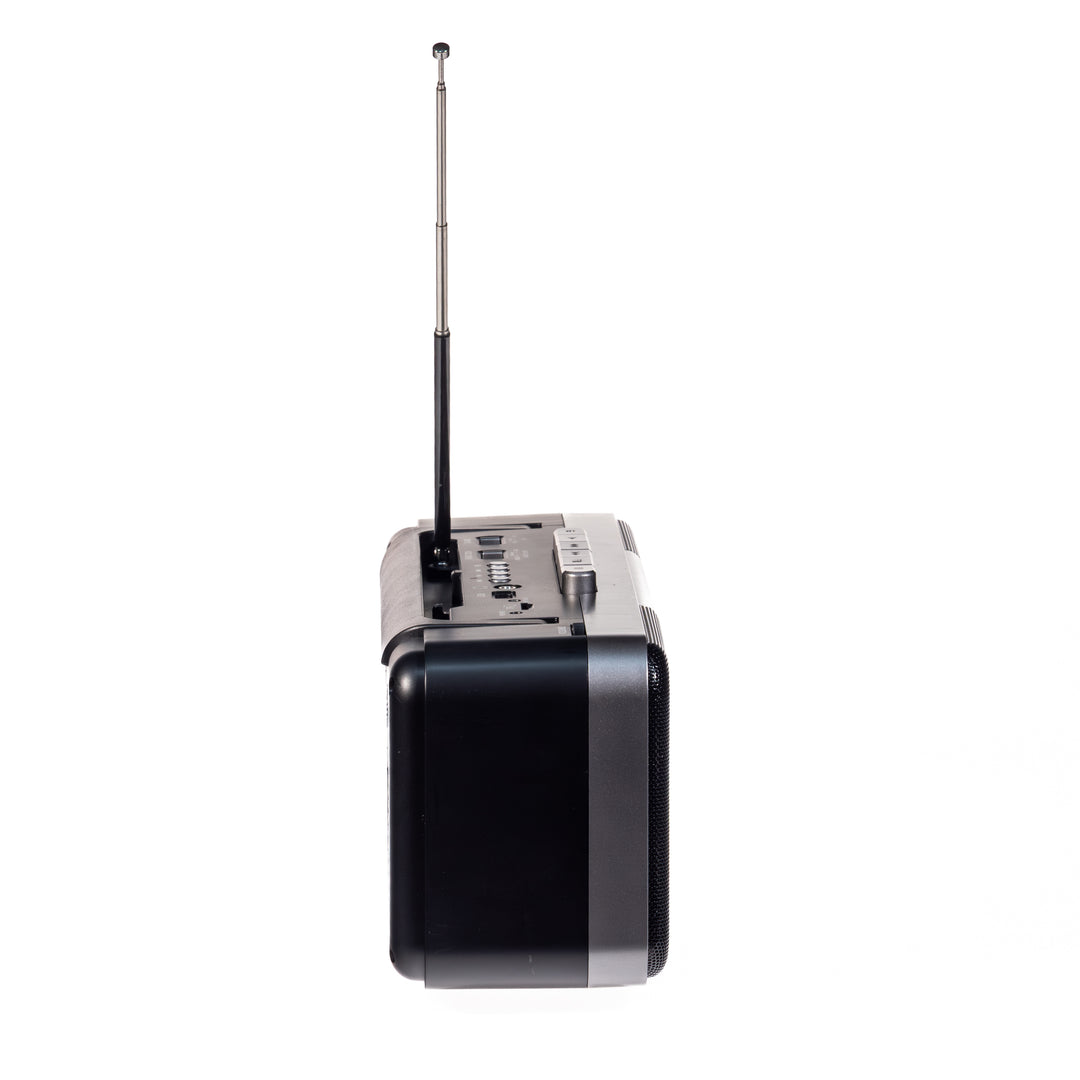 Studio 57 - Lecteur de cassettes avec FM & Bluetooth, Gris