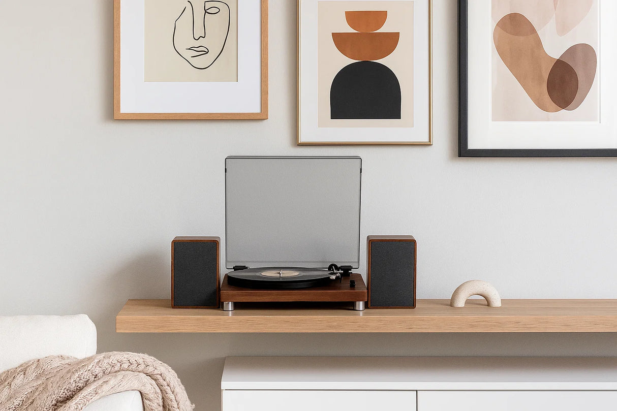 Studio 57 Tourne-disque avec haut-parleurs (Bois)