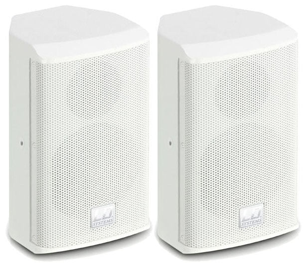 LD Systems SAT 42 G2 Ensemble de haut-parleurs RMS (Blanc, 60W, 8 Ohm)