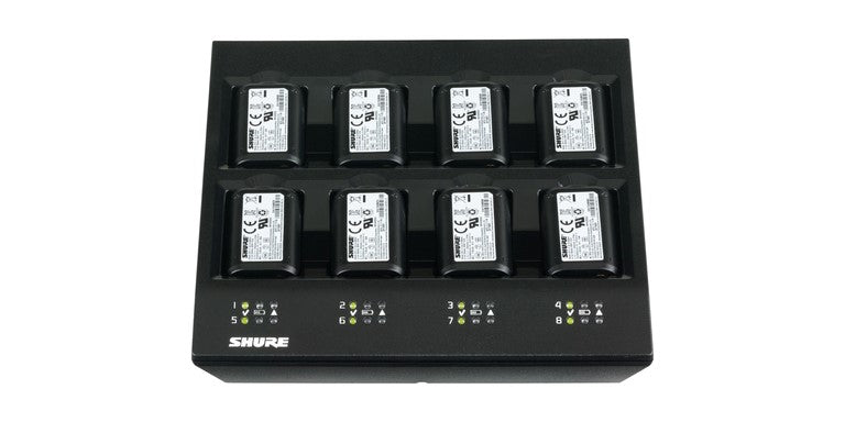 Shure SBC800-E Battery Charger (room for 8 batteries)