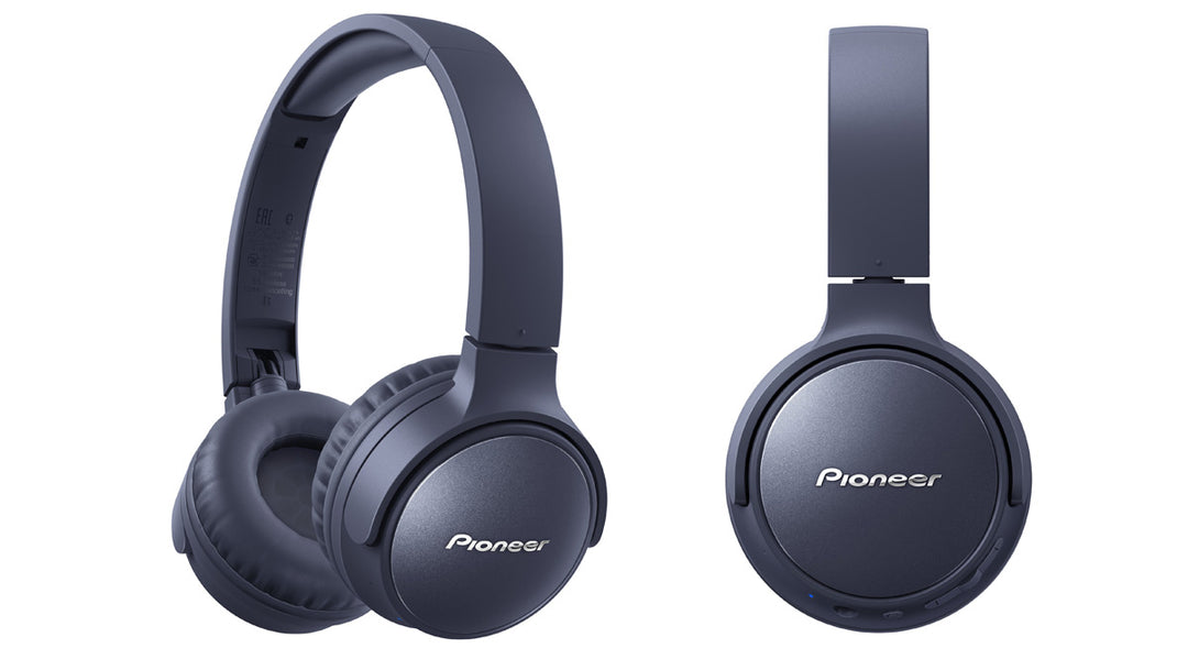 Pioneer SE-S6BN Écouteurs Bluetooth Réducteurs de Bruit (Bleu)
