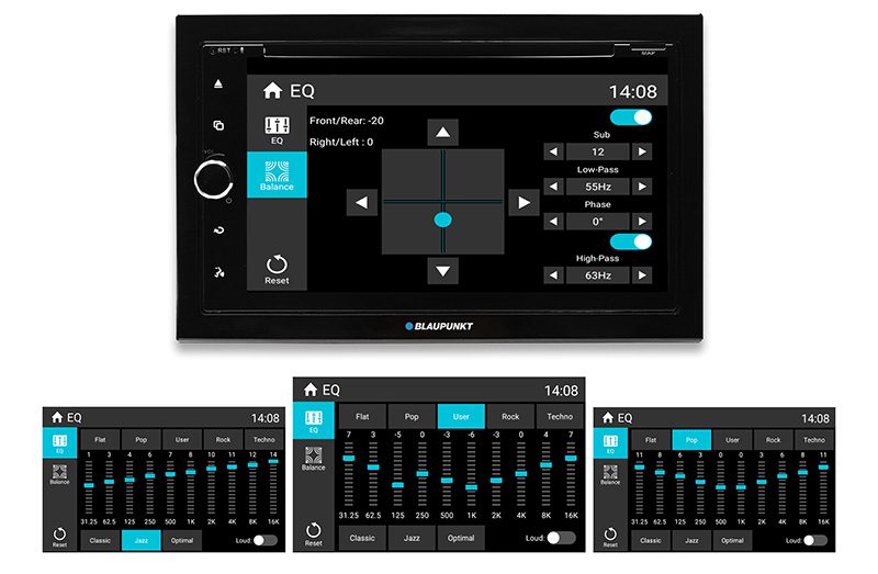 Blaupunkt Copenhagen 700 avec CarPlay, Android, DAB+ et Bluetooth