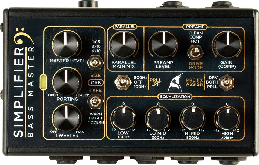 Simplifier Amps Bass Master Amplificateur Zero Watt