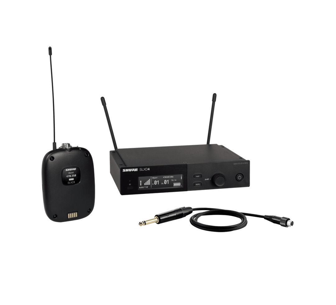 Shure SLXD14 Système Sans Fil pour Guitare (S50)