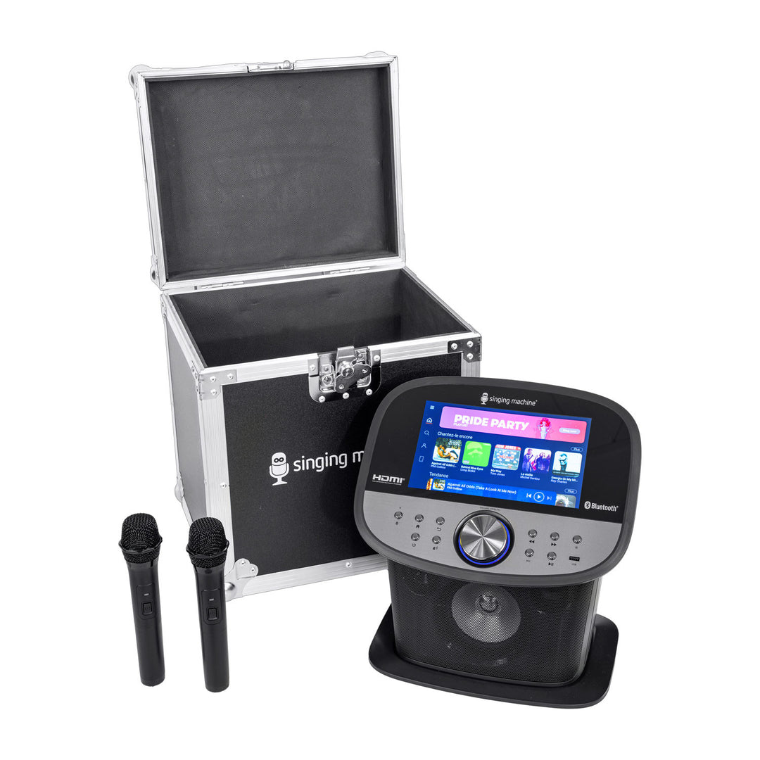 SINGING MACHINE Flight-case
