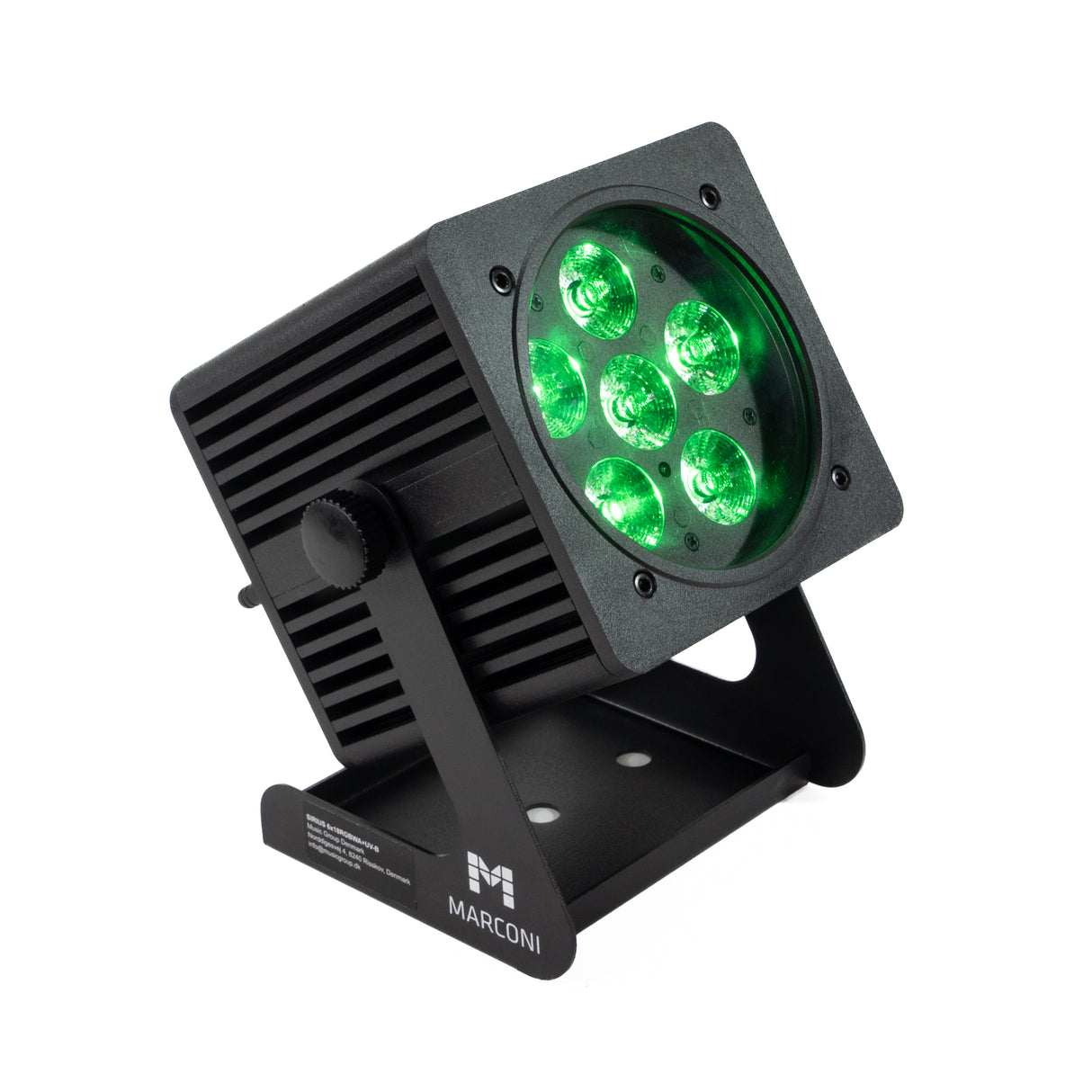 Marconi SIRIUS 6x18W RGBWA+UV IP65 Battery Light