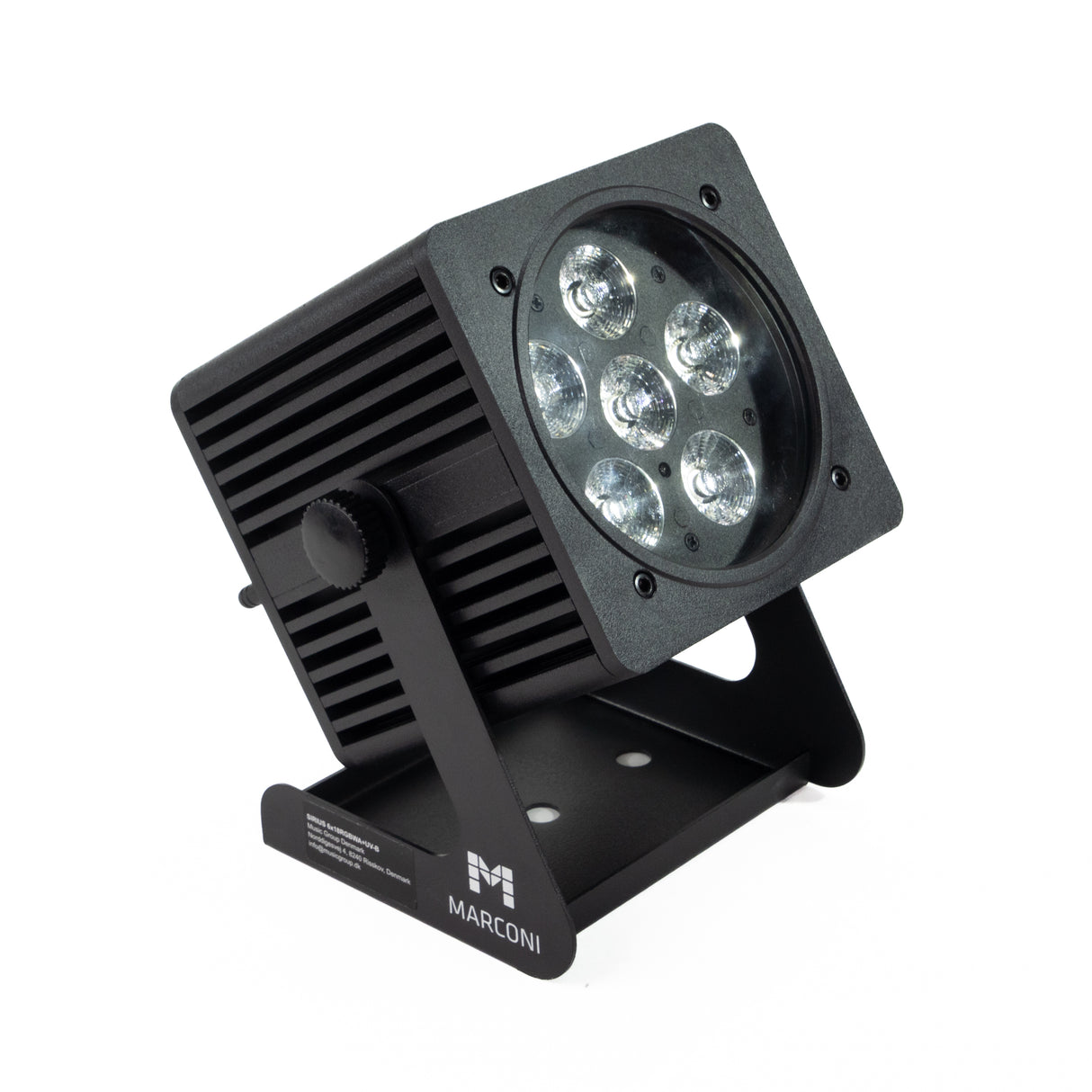 Marconi SIRIUS 6x18W RGBWA+UV IP65 Battery Light