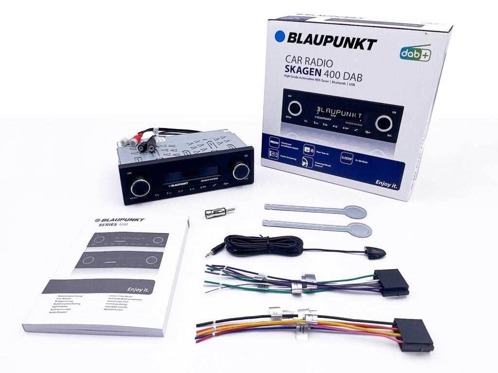 Blaupunkt Skagen 400 DAB Autoradio avec DAB, Bluetooth, FM et DAB+
