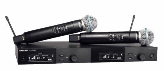 Shure SLXD BETA58A Wireless System (4 channels, J53)