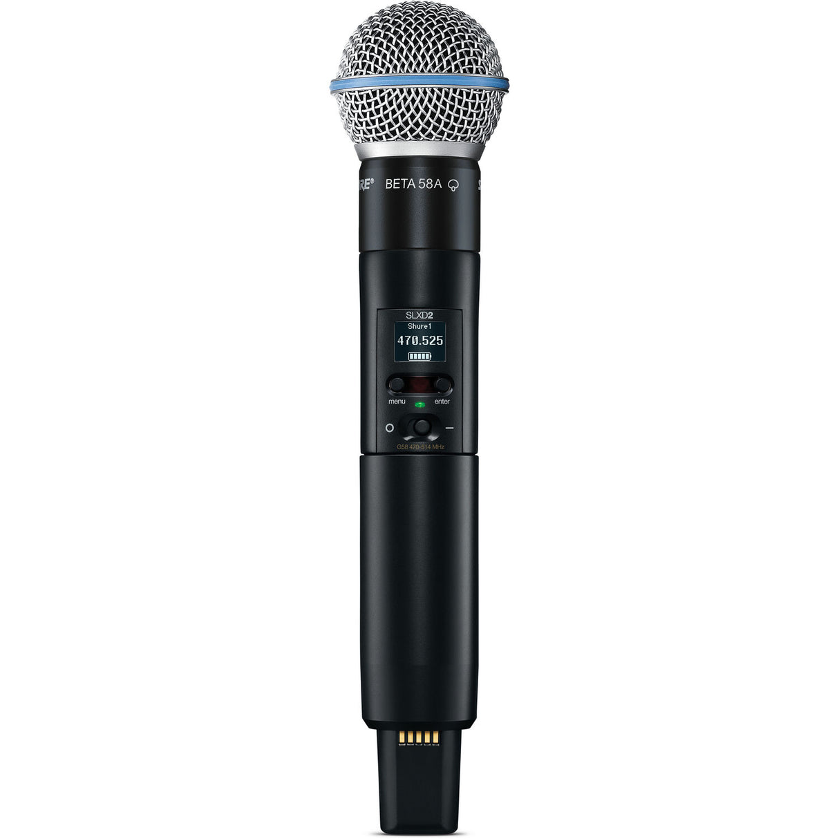Shure SLXD24 BETA58A Microphone Sans Fil (J53 - 562-606Mhz)