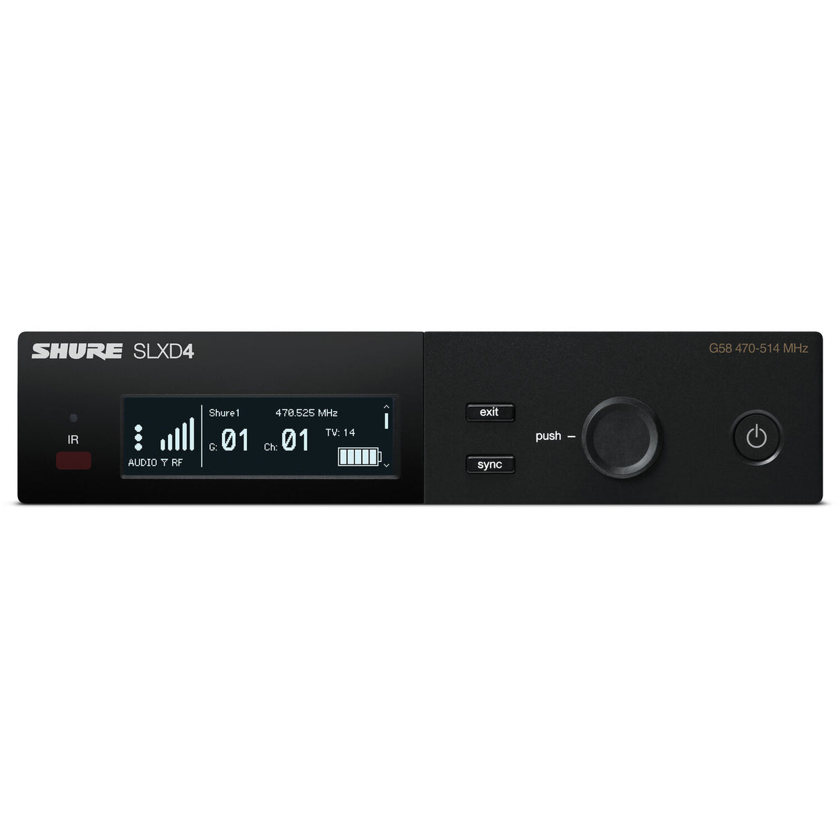Shure SLXD24 BETA58A Microphone Sans Fil (J53 - 562-606Mhz)