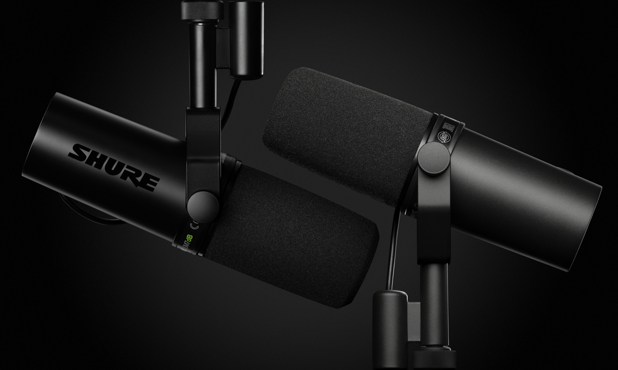Shure SM7dB Microphone dynamique actif pour podcast