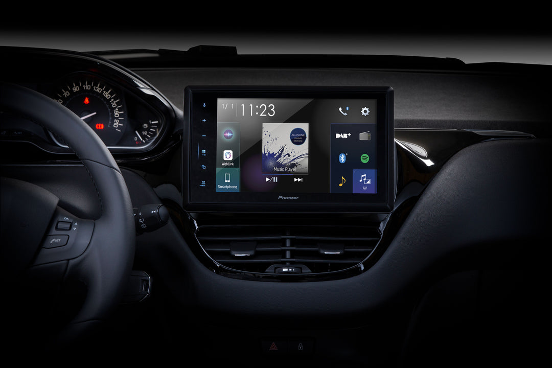 Pioneer SPH-EVO82DAB-208 Apple CarPlay pour Peugeot 208/2008