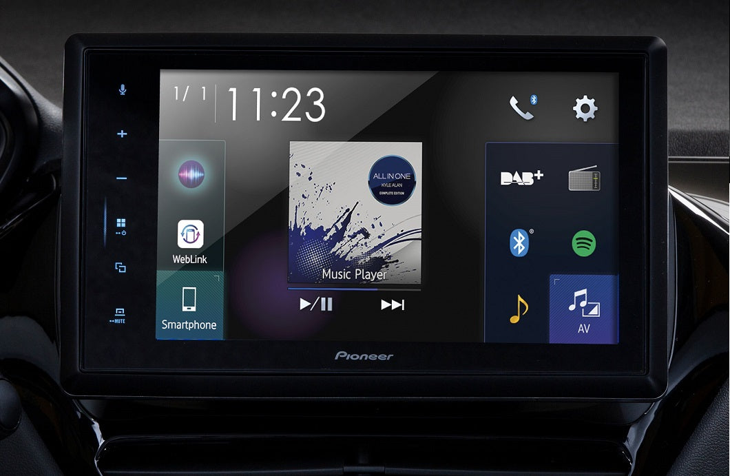 Pioneer SPH-EVO82DAB-208 Apple CarPlay pour Peugeot 208/2008