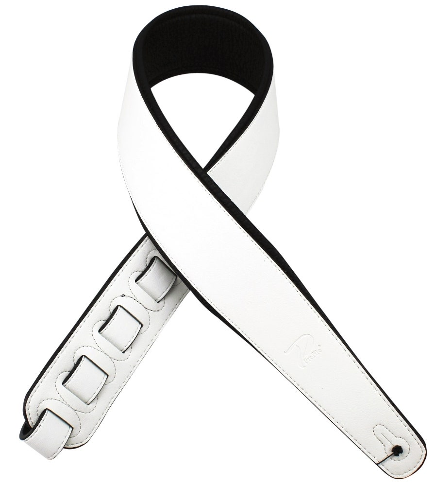 Profile STB-WH Sangle en cuir d'habillement White
