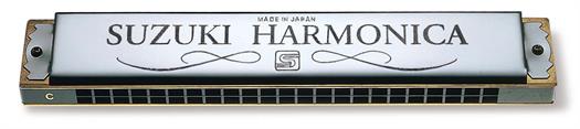 Suzuki SUA-23 Tremolo Harmonica - key A
