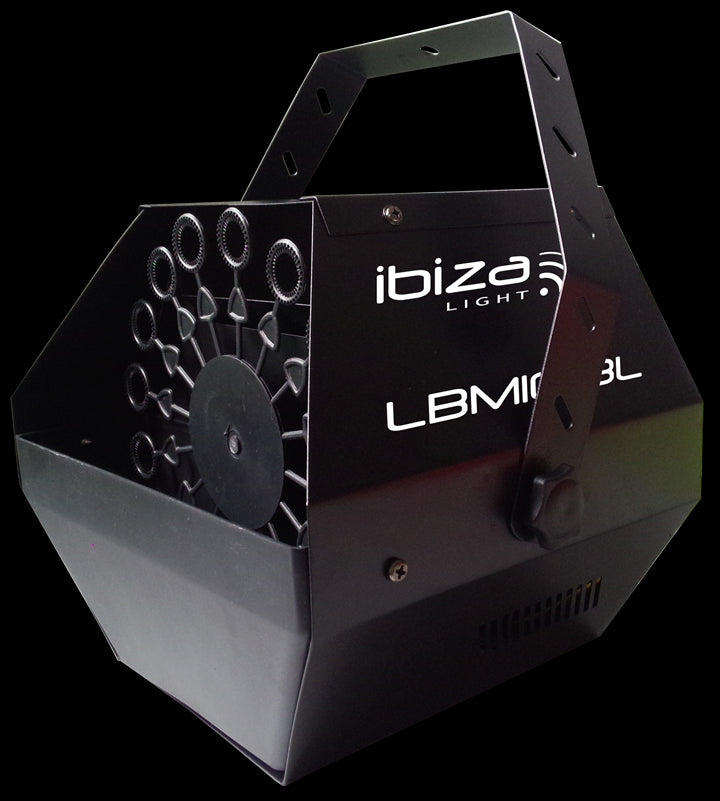 Ibiza Soap bubble machine (Black)