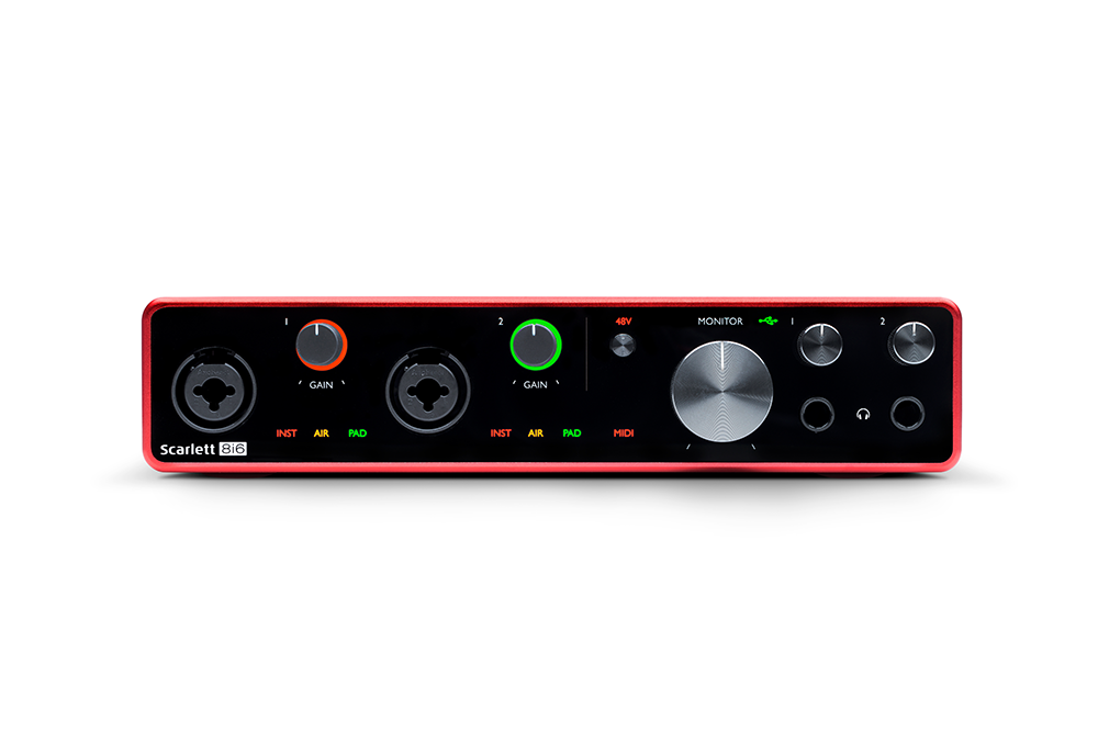 Focusrite Scarlett 8i6 Sound Card (3rd Gen)
