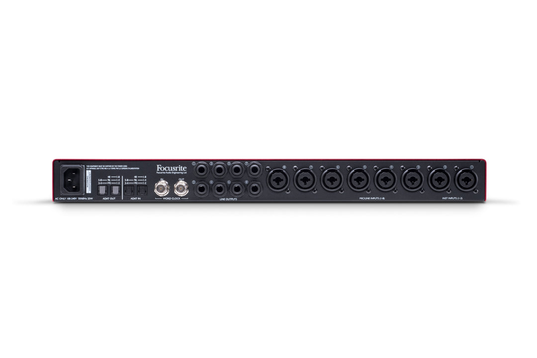 Focusrite Scarlett Octopre Dynamic Microphones Preamp