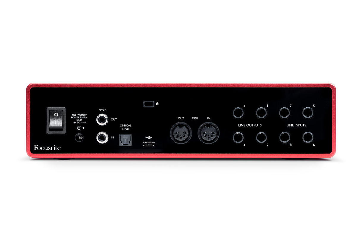 Focusrite Scarlett 18i8 3rd Gen Sound Card