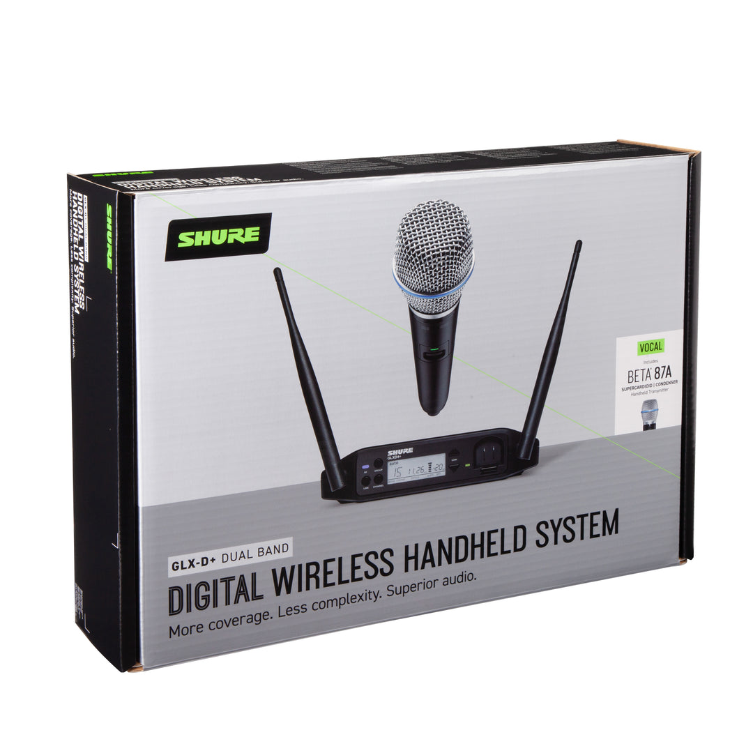 Shure GLXD24+ BETA87A Système de Microphones sans fil