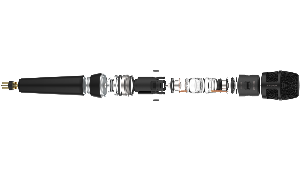 Shure NXN8/C Nexadyne Microphone Dynamique (Cardioïde, Noir)