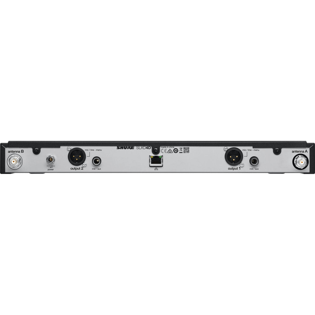 Shure SLXD24DE/SM58-J53 Système de Microphone Sans Fil (562-606Mhz)