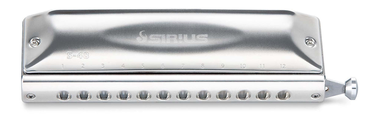 Suzuki S-48S Sirius 12-hole Chromatic Harmonica - C