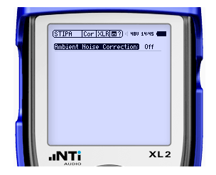 NTI XL 2 STIPA Handheld Audio and Acoustic Analyzer