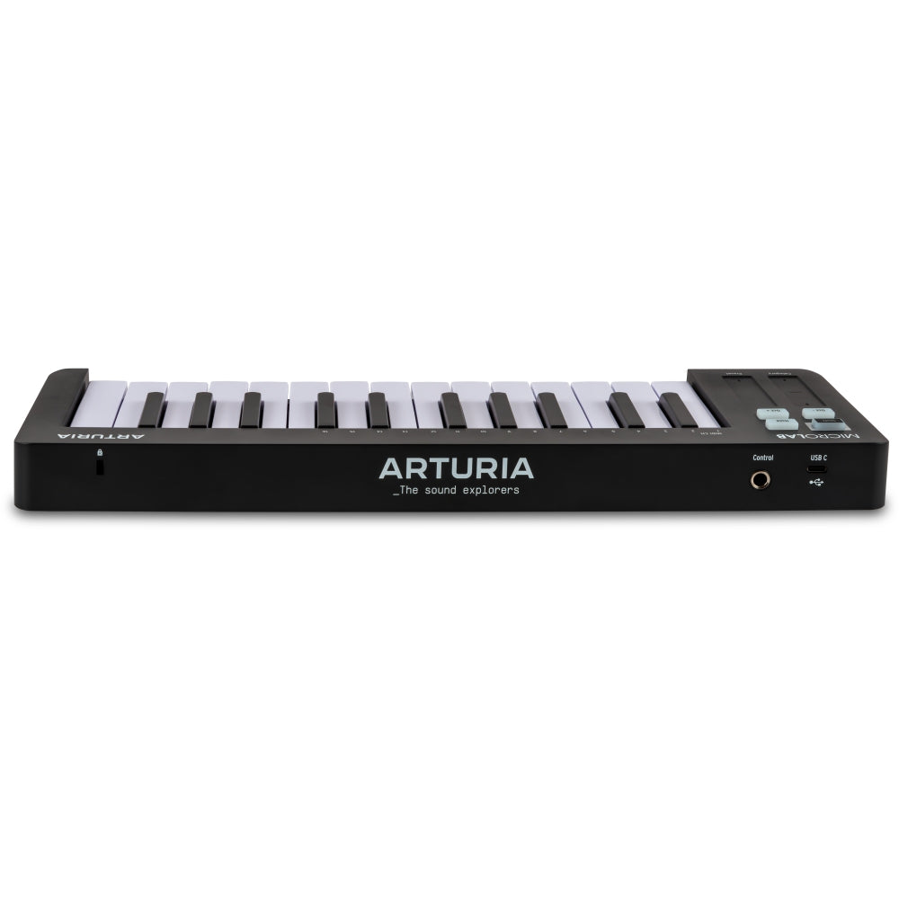 Arturia MicroLab mk3 MIDI-Cravier (Noir)