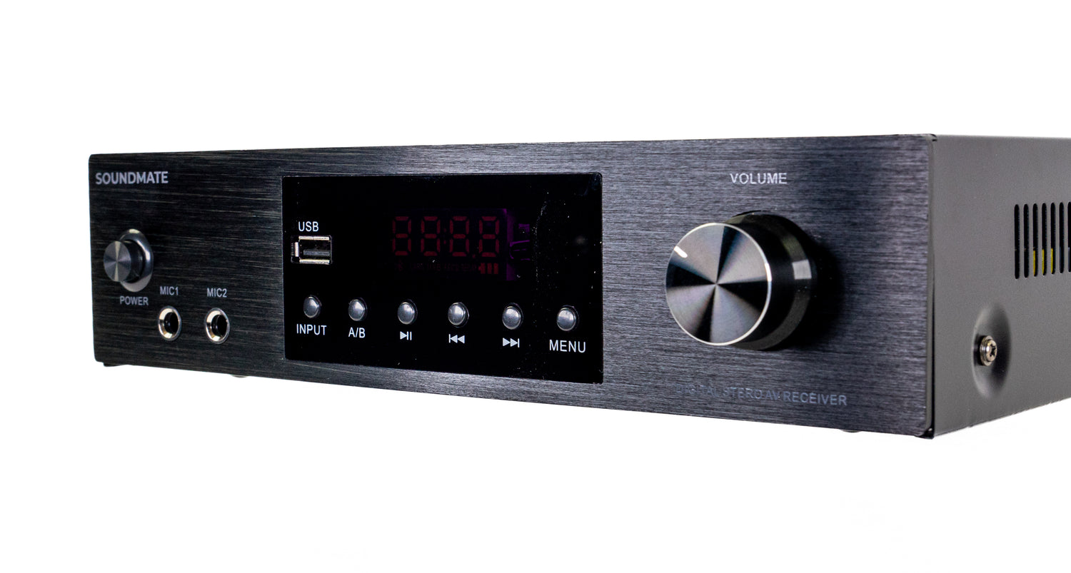 SoundMate Hi-Fi amplifier w. Bluetooth (4x50W)