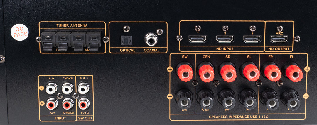 SoundMate AV-A001 Récepteur Surround 5.1