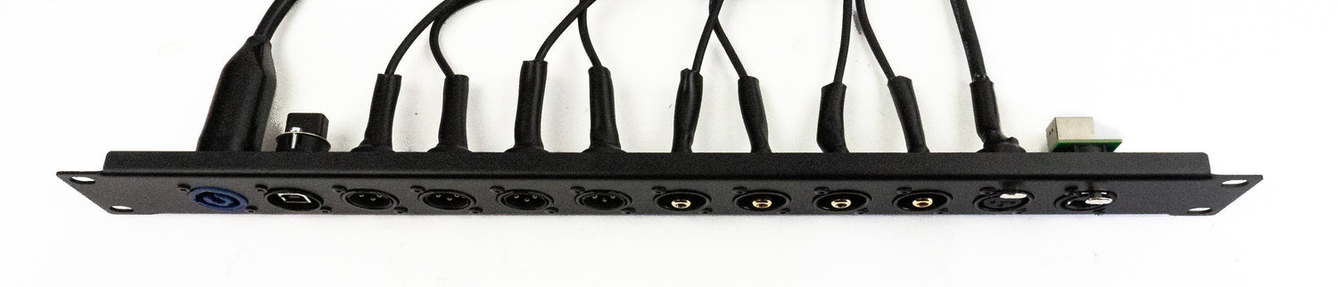 Custom Connector Panel MK3 for DJ Console