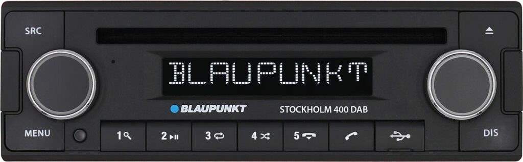 Blaupunkt Stockholm 400 Car Radio w. FM and Bluetooth